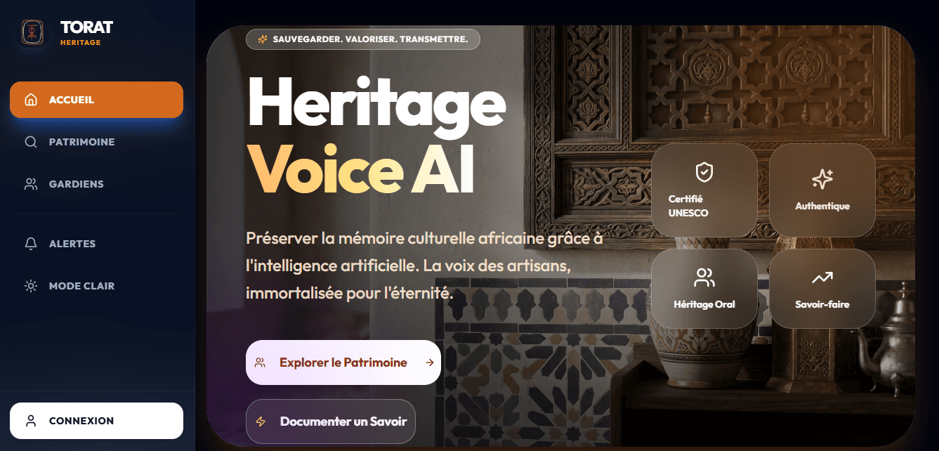 TORAT – African Heritage Platform